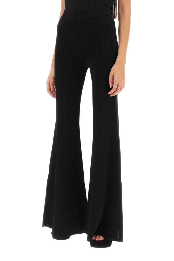 Balmain Technical Jersey Flared Pants