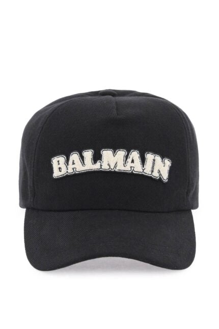 Balmain Terry Logo Baseball Cap