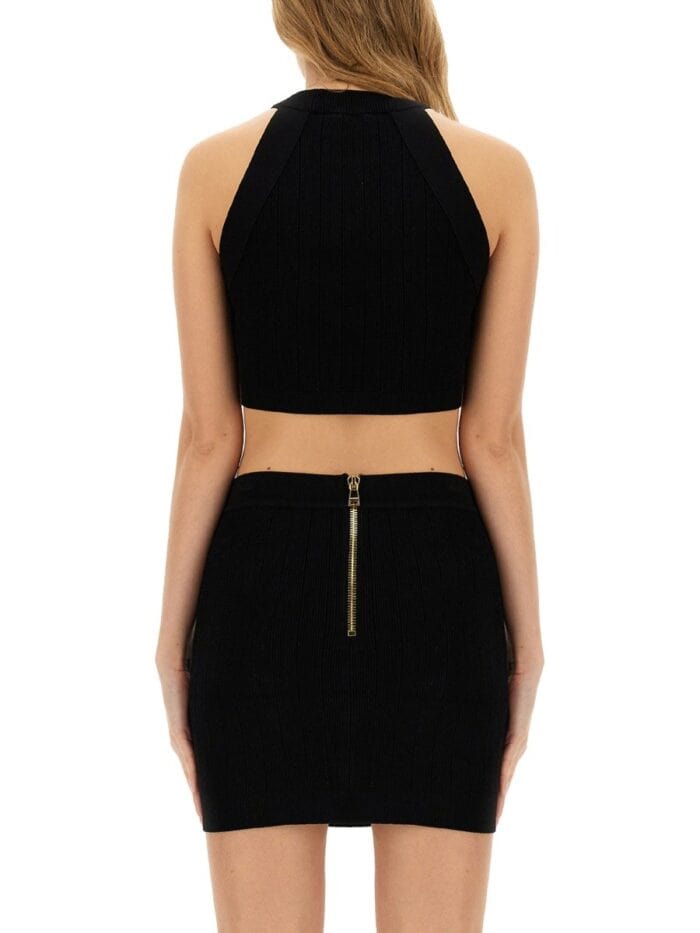 Balmain TOP WITH BUTTONS