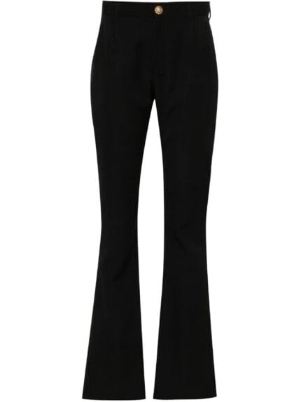 BALMAIN Twill Flared Trousers