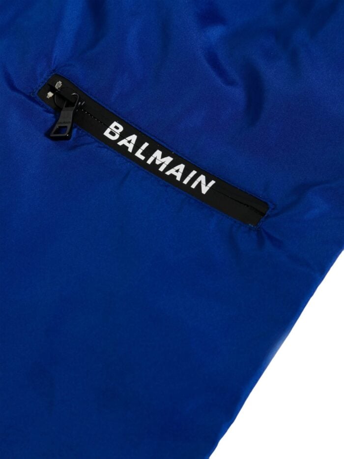 BALMAIN UNDERWEAR Logo-print Swim Shorts