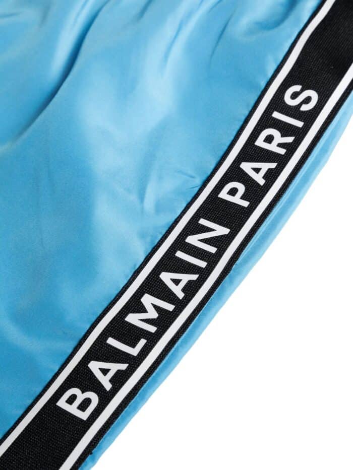 BALMAIN UNDERWEAR Logo-print Swim Shorts