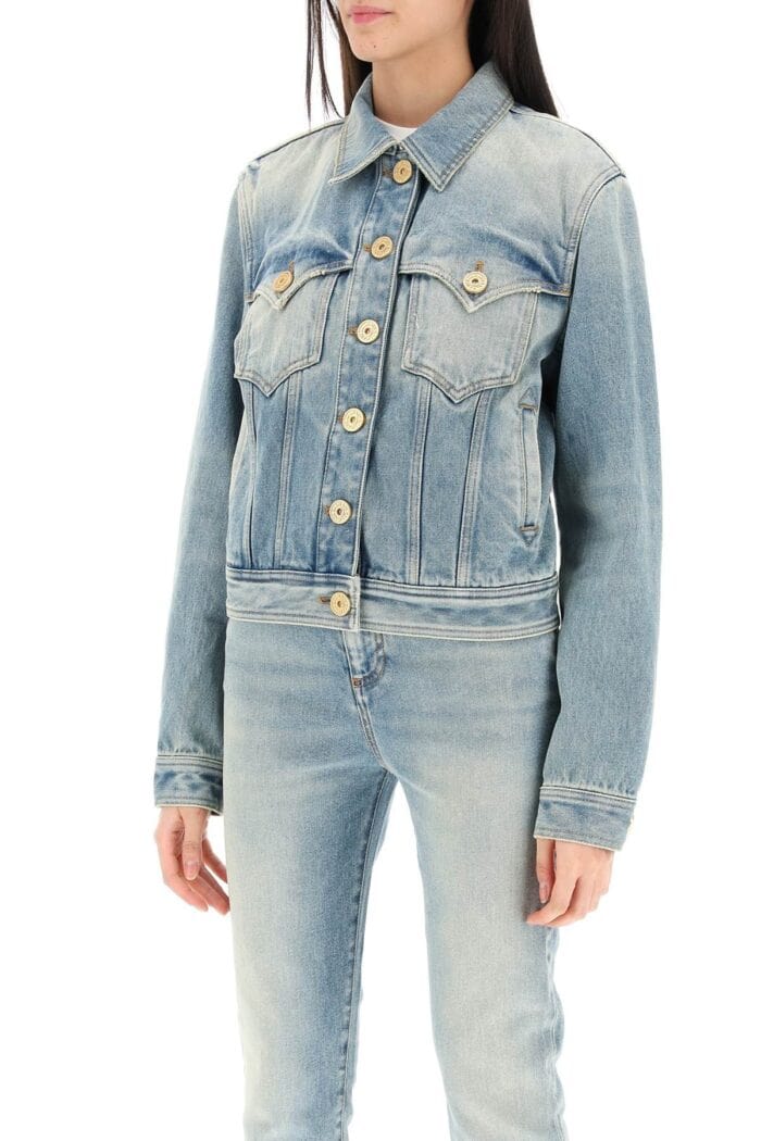 BALMAIN Western Denim Jacket