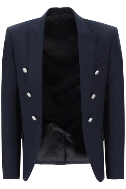 BALMAIN Wool Jacket With Ornamental Buttons