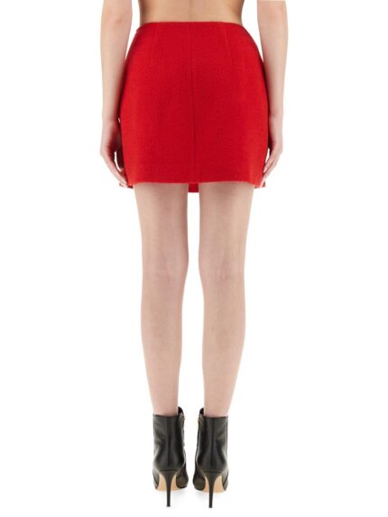 Balmain WOOL MINI SKIRT