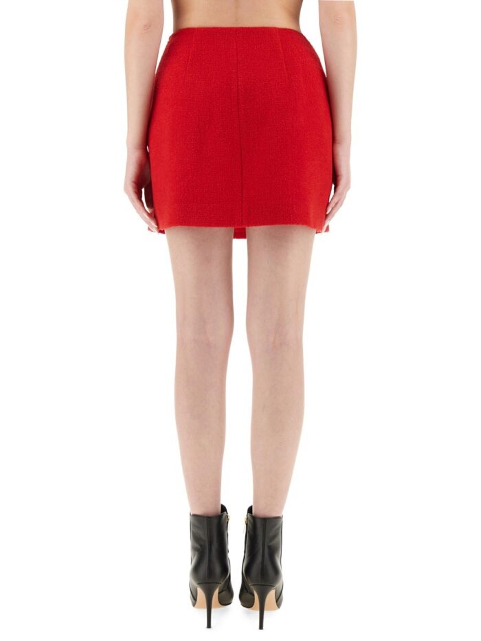 Balmain WOOL MINI SKIRT