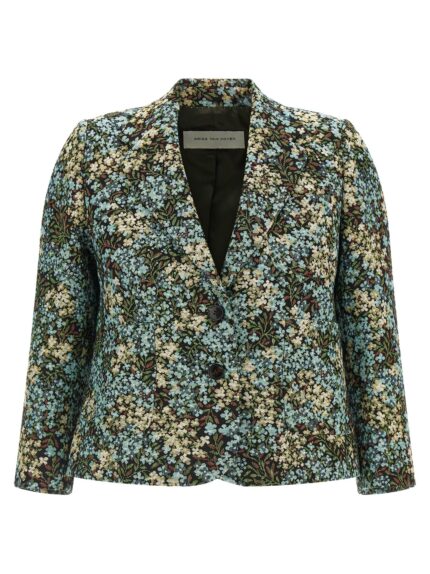 Dries Van Noten 'Bamis' Floral Jacquard Blazer