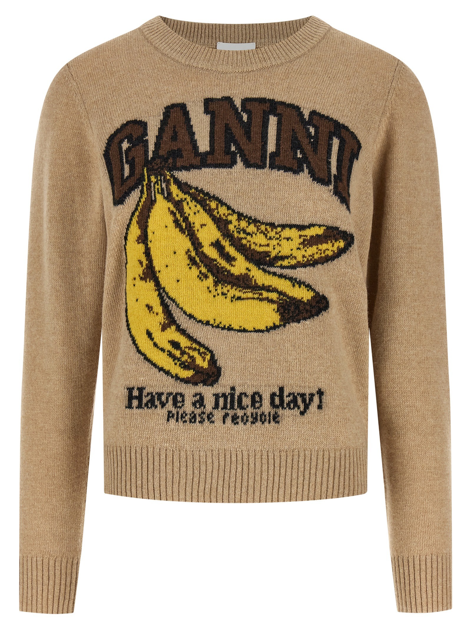GANNI 'Banane' Sweater