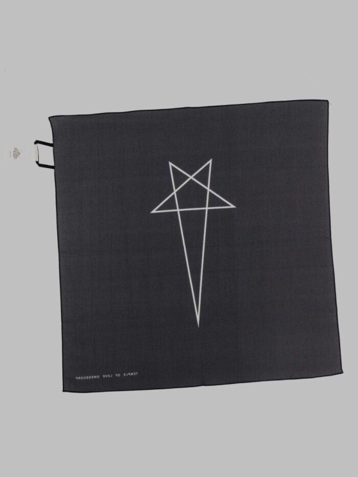 RICK OWENS DRKSHDW BANDANA CON STAMPA