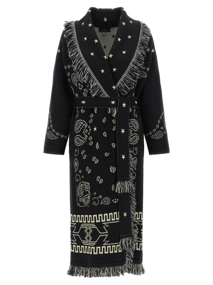 alanui 'bandana' long coat ALANUI 'Bandana' Long Coat