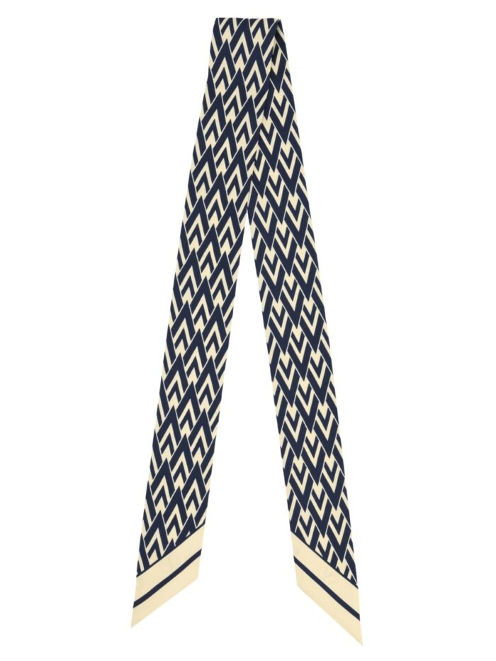 Valentino Garavani BANDEAU "TOUTE LA V" IN SETA