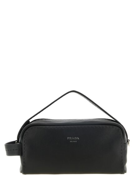 PRADA 'Bandoliera In Pelle' Crossbody Bag