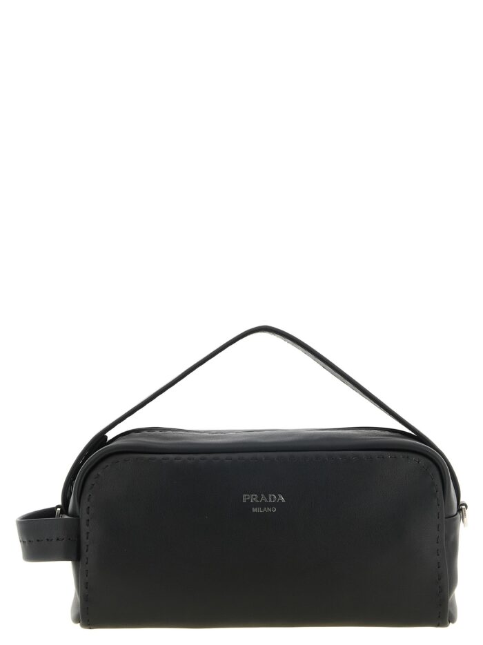 PRADA 'Bandoliera In Pelle' Crossbody Bag