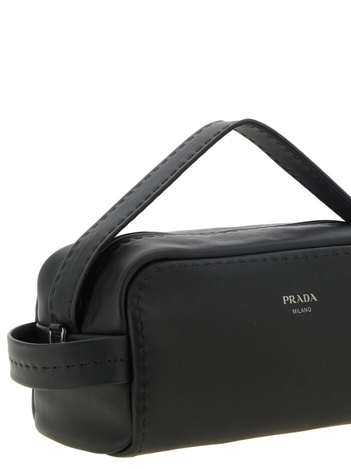 PRADA 'Bandoliera In Pelle' Crossbody Bag