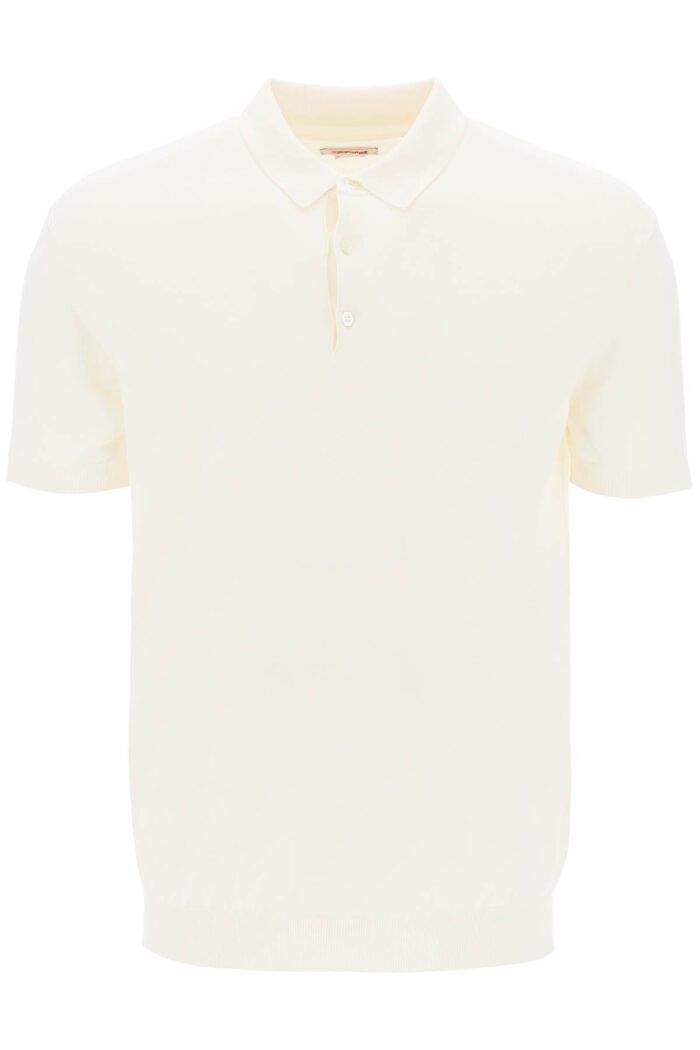 BARACUTA Short-sleeved Cotton Polo Shirt For