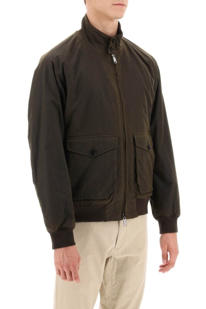 Baracuta Waxed G9 Harrington Jacket