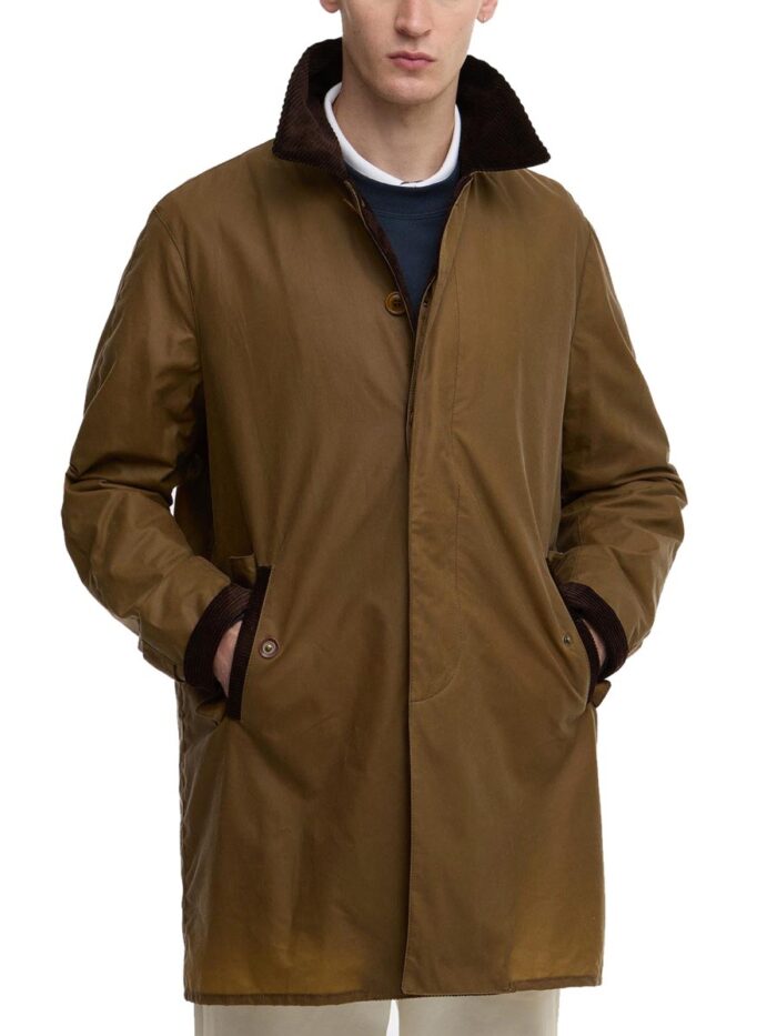 BARACUTA X BARBOUR COAT