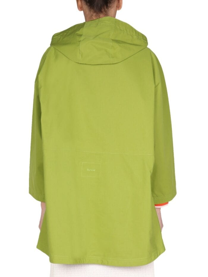 BARBOUR BY ALEXACHUNG "TONAL PIP" PARKA