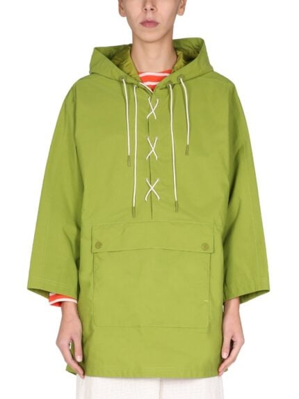 BARBOUR BY ALEXACHUNG "TONAL PIP" PARKA