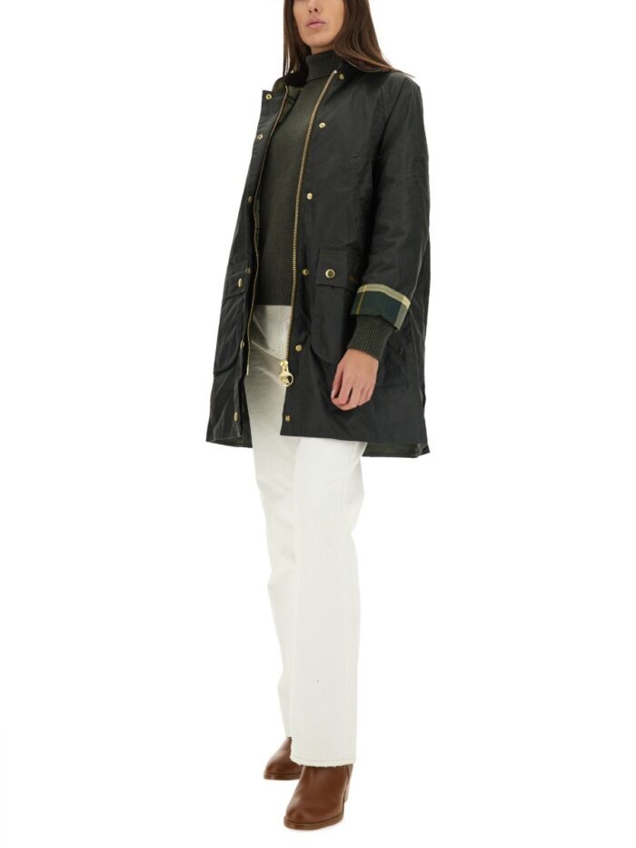 BARBOUR GIACCA LUNGA CERATA "BEADNELL"