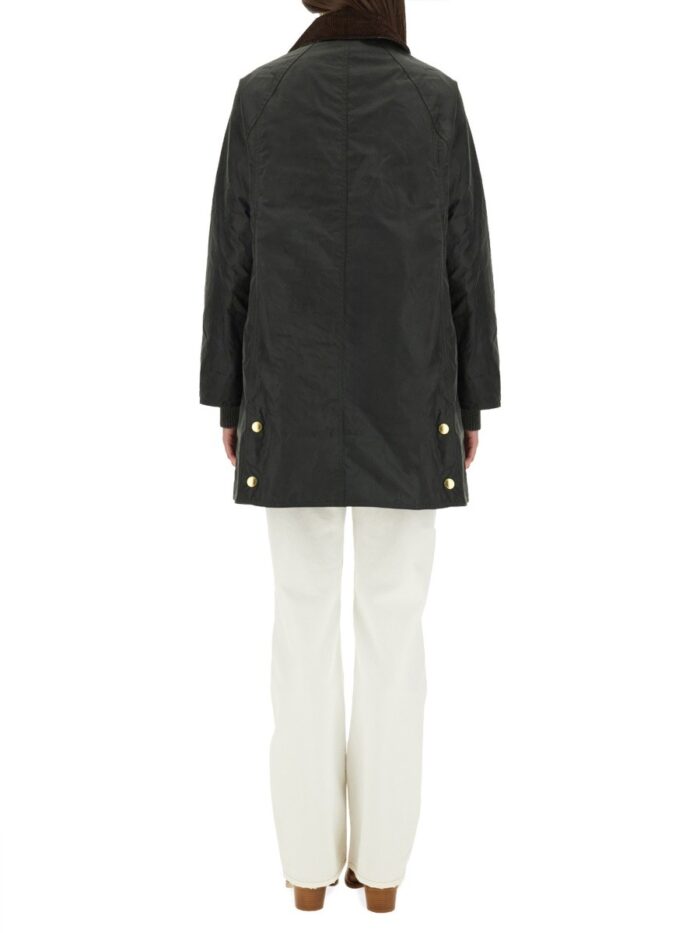 BARBOUR GIACCA LUNGA CERATA "BEADNELL"