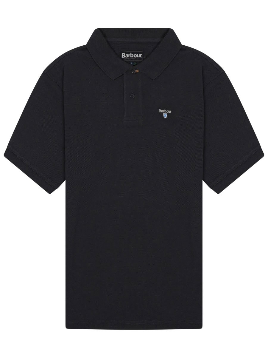 BARBOUR POLO WITH LOGO