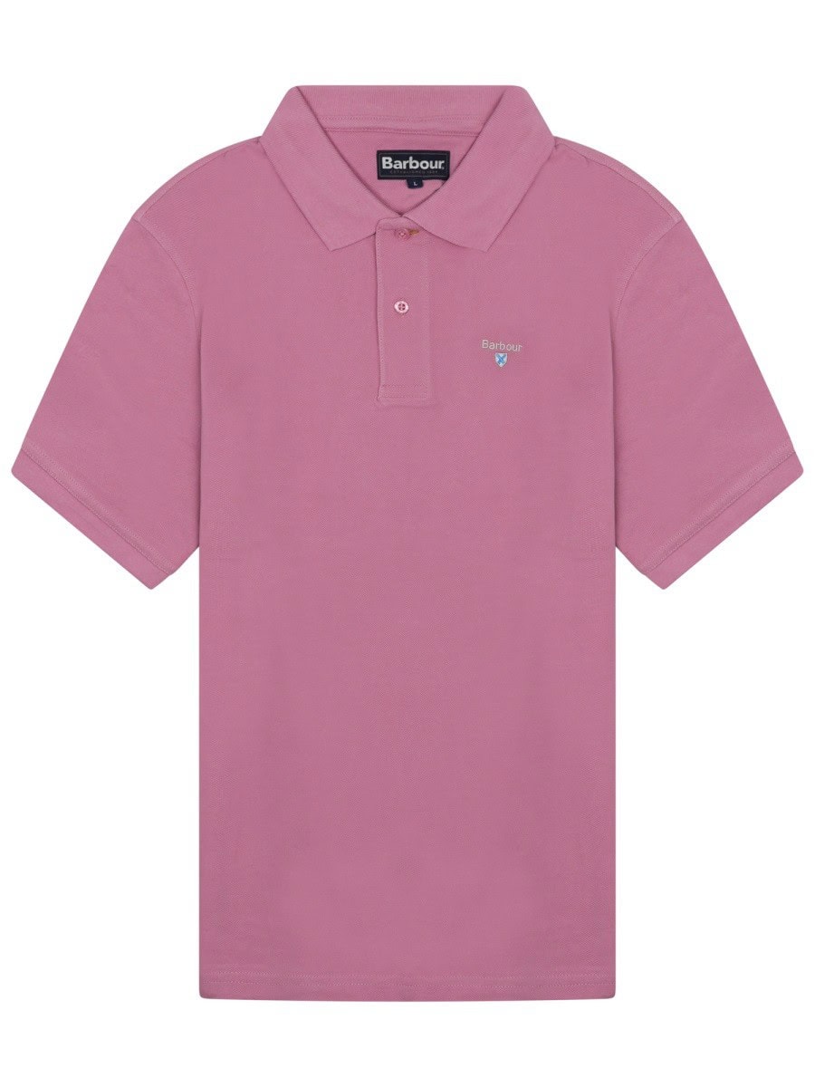 BARBOUR POLO WITH LOGO