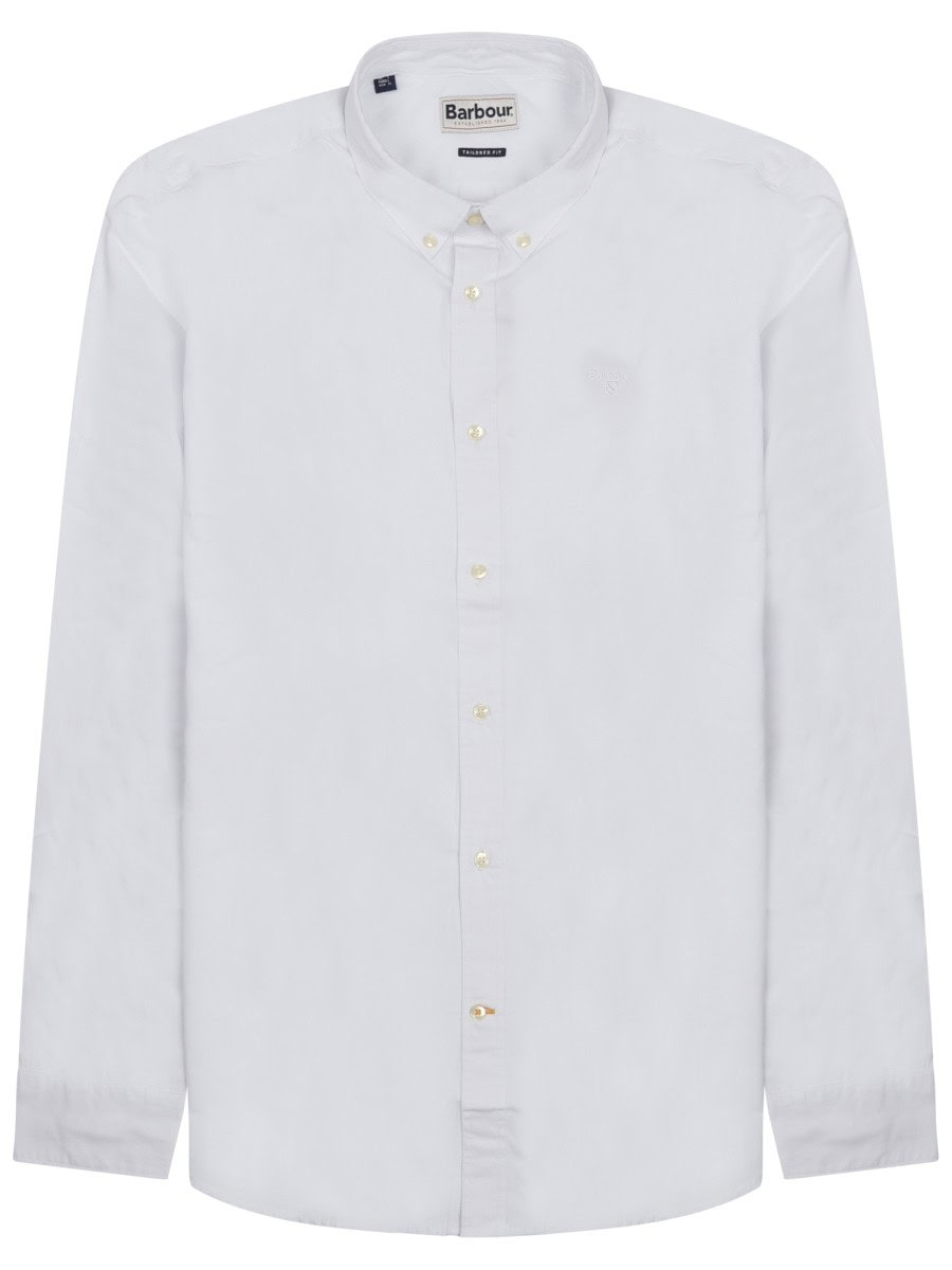 BARBOUR SHIRT WITH LOGO