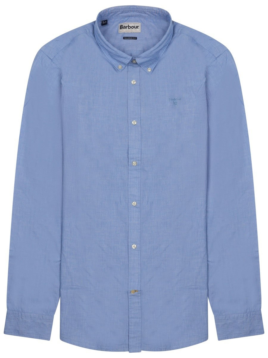 BARBOUR SHIRT WITH LOGO