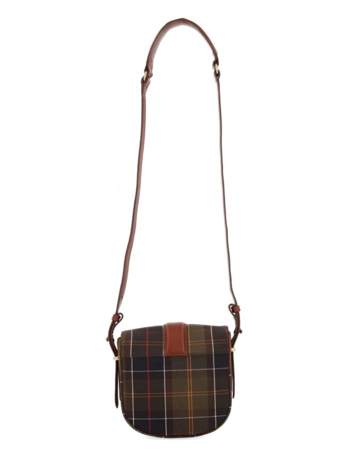 BARBOUR TARTAN BAG.