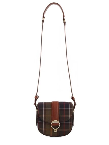 BARBOUR TARTAN BAG.