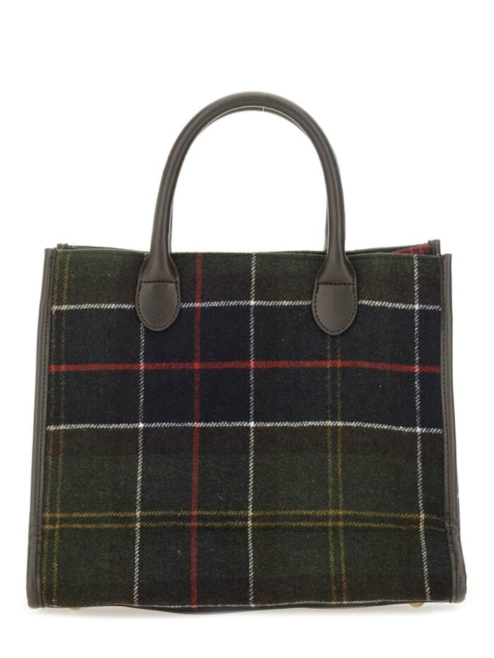 BARBOUR TARTAN "BARRHILL" TOTE BAG