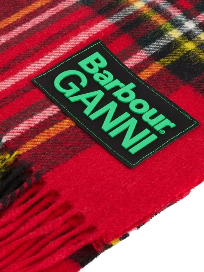 BARBOUR X GANNI BARBOUR TARTAN SCARF X GANNI