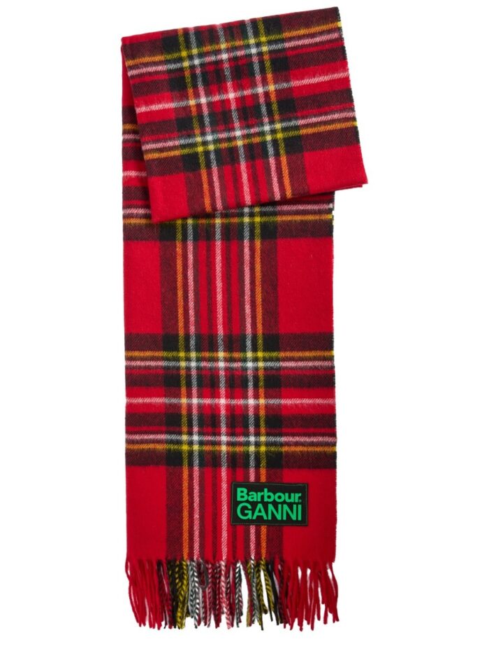 BARBOUR X GANNI BARBOUR TARTAN SCARF X GANNI