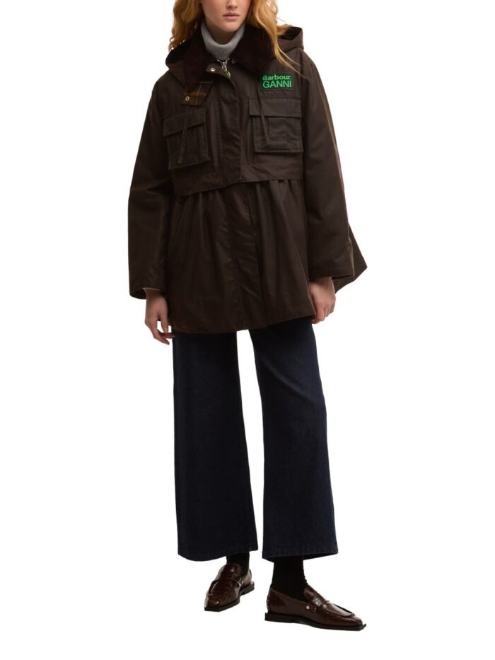 BARBOUR X GANNI "BARBOUR X GANNNI" COAT
