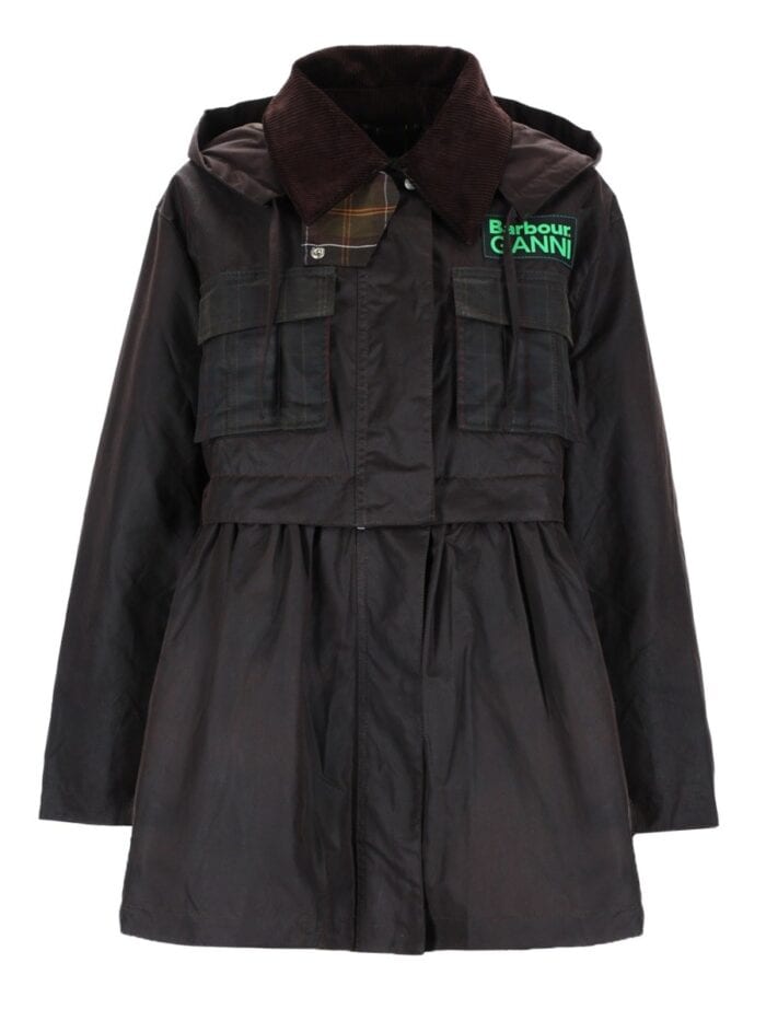 BARBOUR X GANNI "BARBOUR X GANNNI" COAT