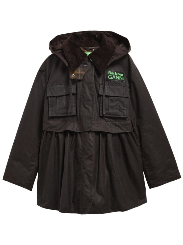 BARBOUR X GANNI "BARBOUR X GANNNI" COAT