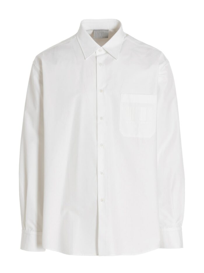 vtmnts 'barcode' shirt VTMNTS 'Barcode' Shirt