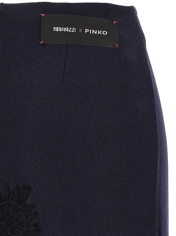 Bardazzi X PINKO Blue 'Botticino' Skirt