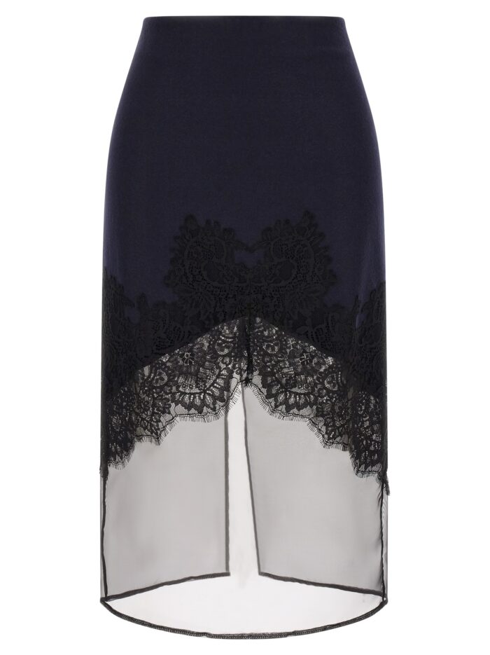 bardazzi x pinko blue 'botticino' skirt Bardazzi X PINKO Blue 'Botticino' Skirt