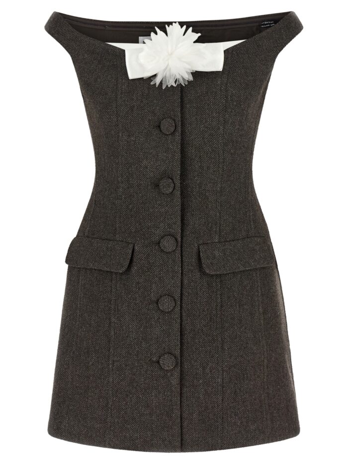 SELF PORTRAIT Bardot Neckline Dress