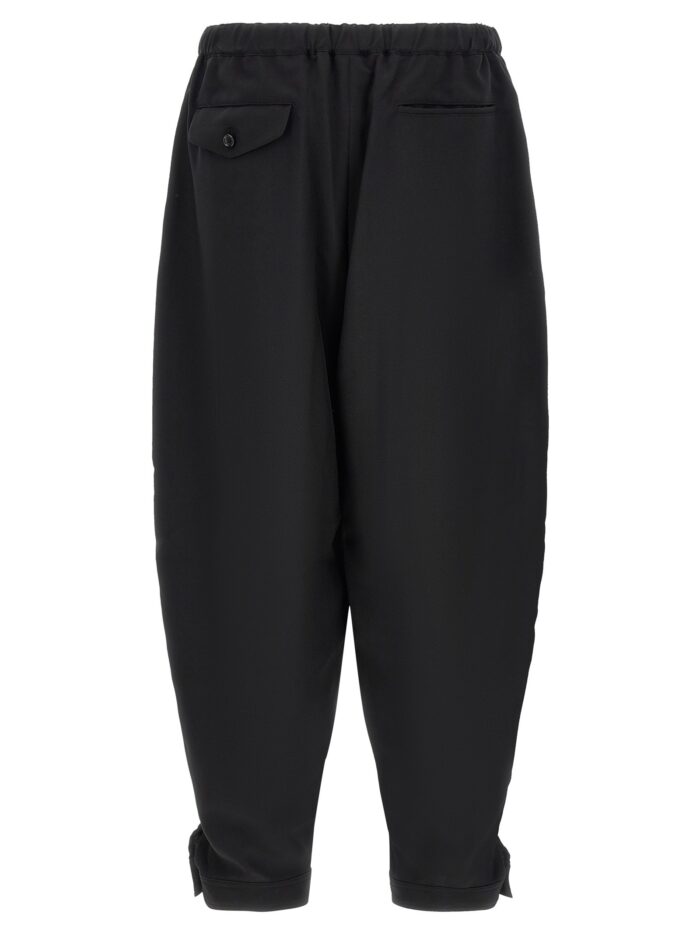 COMME DES GARCONS BLACK Barrel Leg Pants