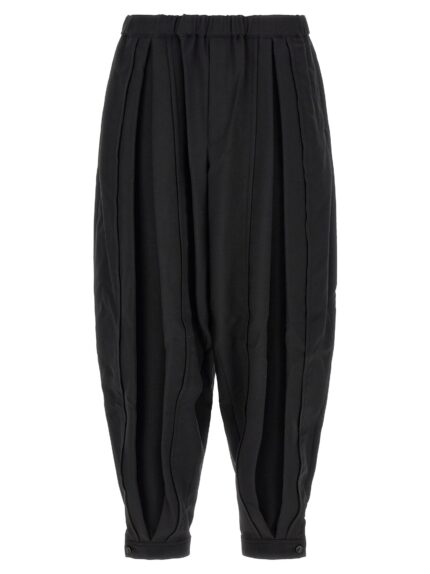COMME DES GARCONS BLACK Barrel Leg Pants