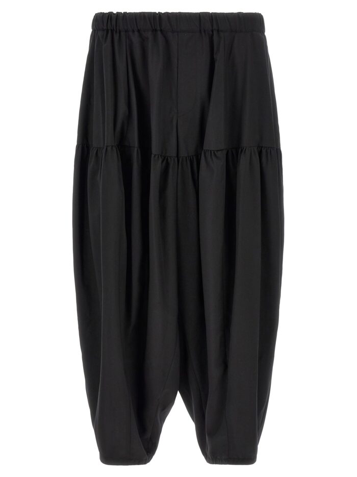 comme des garcons black barrel leg pants COMME DES GARCONS BLACK Barrel Leg Pants