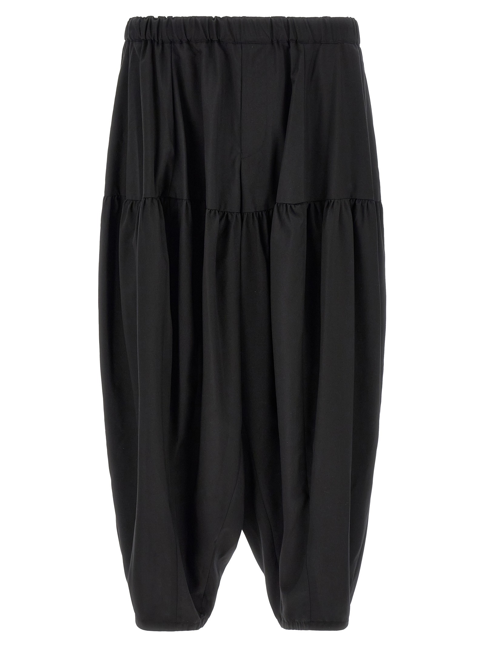 COMME DES GARCONS BLACK Barrel Leg Pants