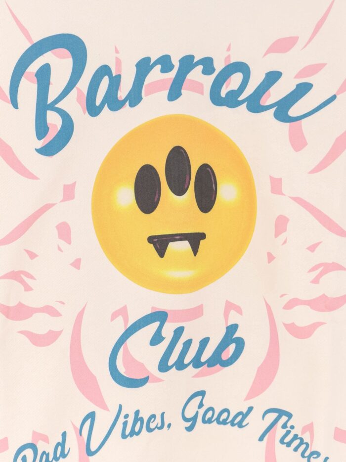 Barrow Cotton Sweatshirt With Cactus Print