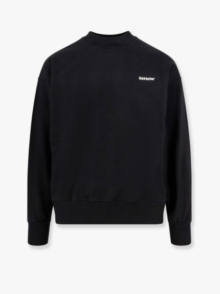Barrow Cotton Sweatshirt With Iconic Charm