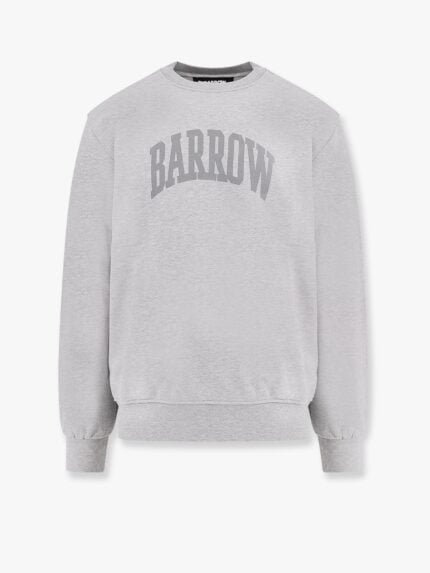 Barrow Cotton Sweatshirt With Logo On The Front