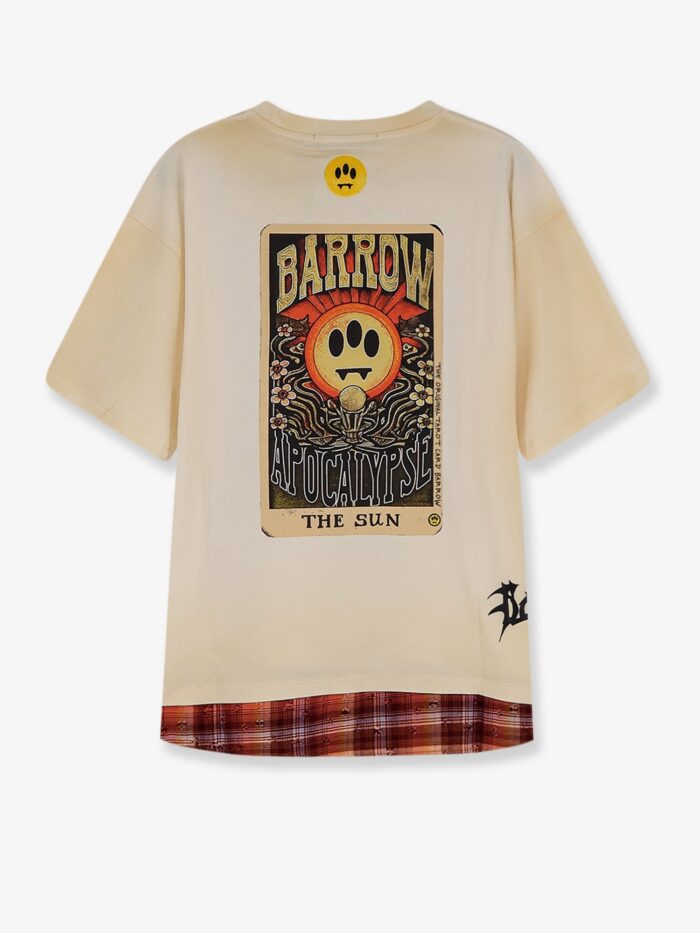 Barrow Cotton T-shirt With Front Print