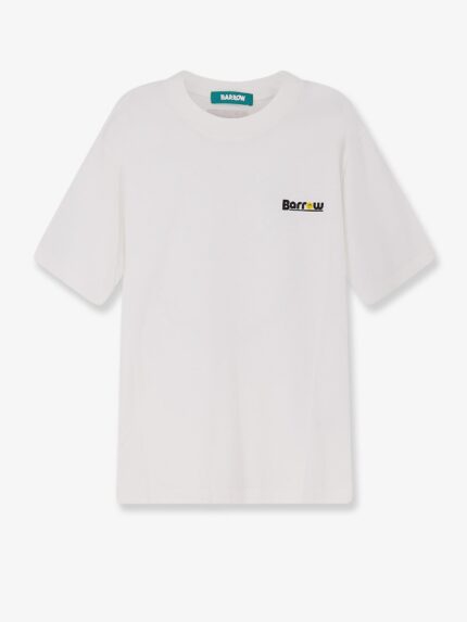 Barrow Cotton T-shirt With Frontal Logo
